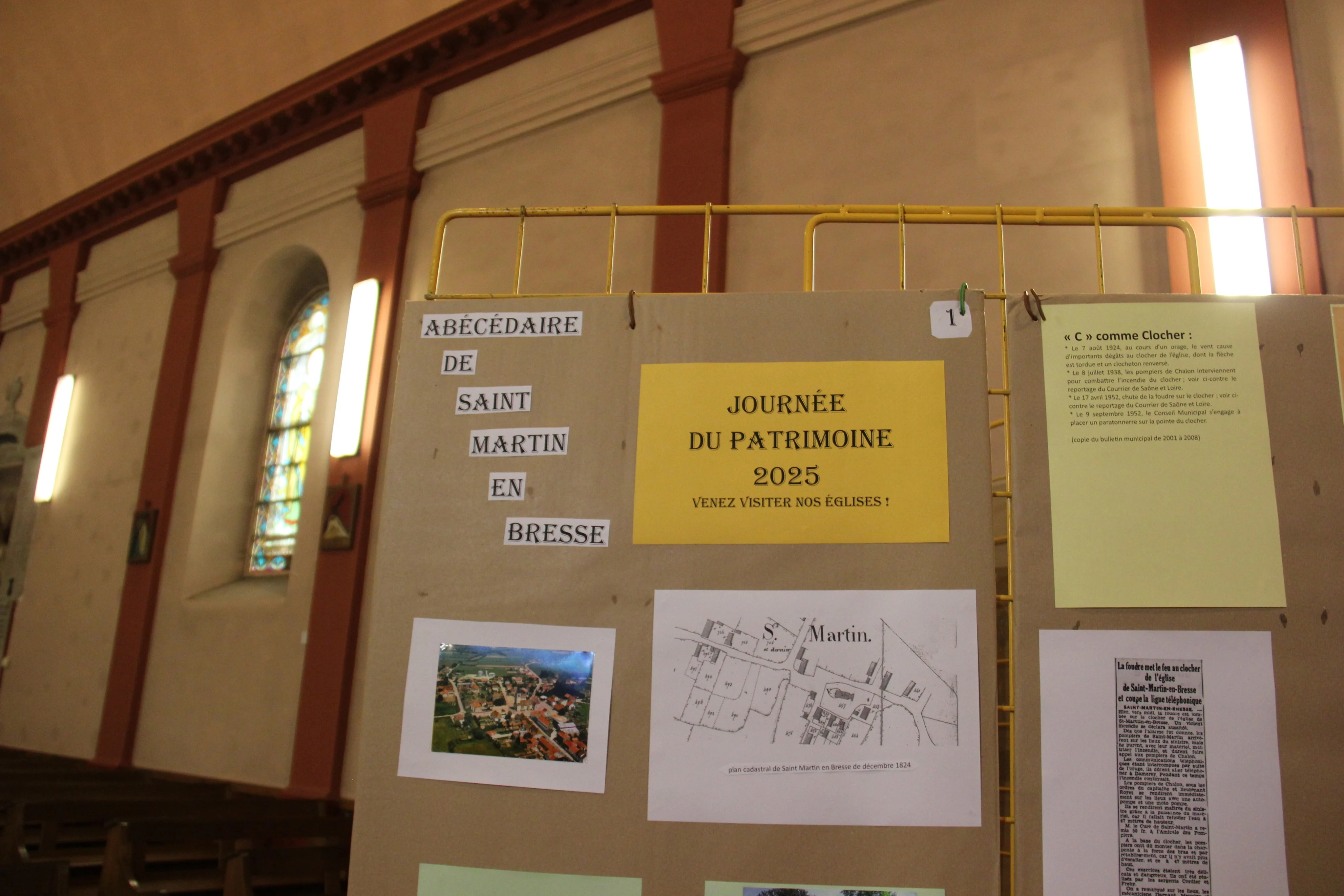Journée du Patrimoine 21 septembre 2025